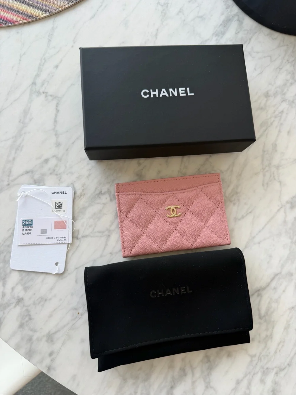 Chanel Pink Caviar Wallet. 💕⚡️